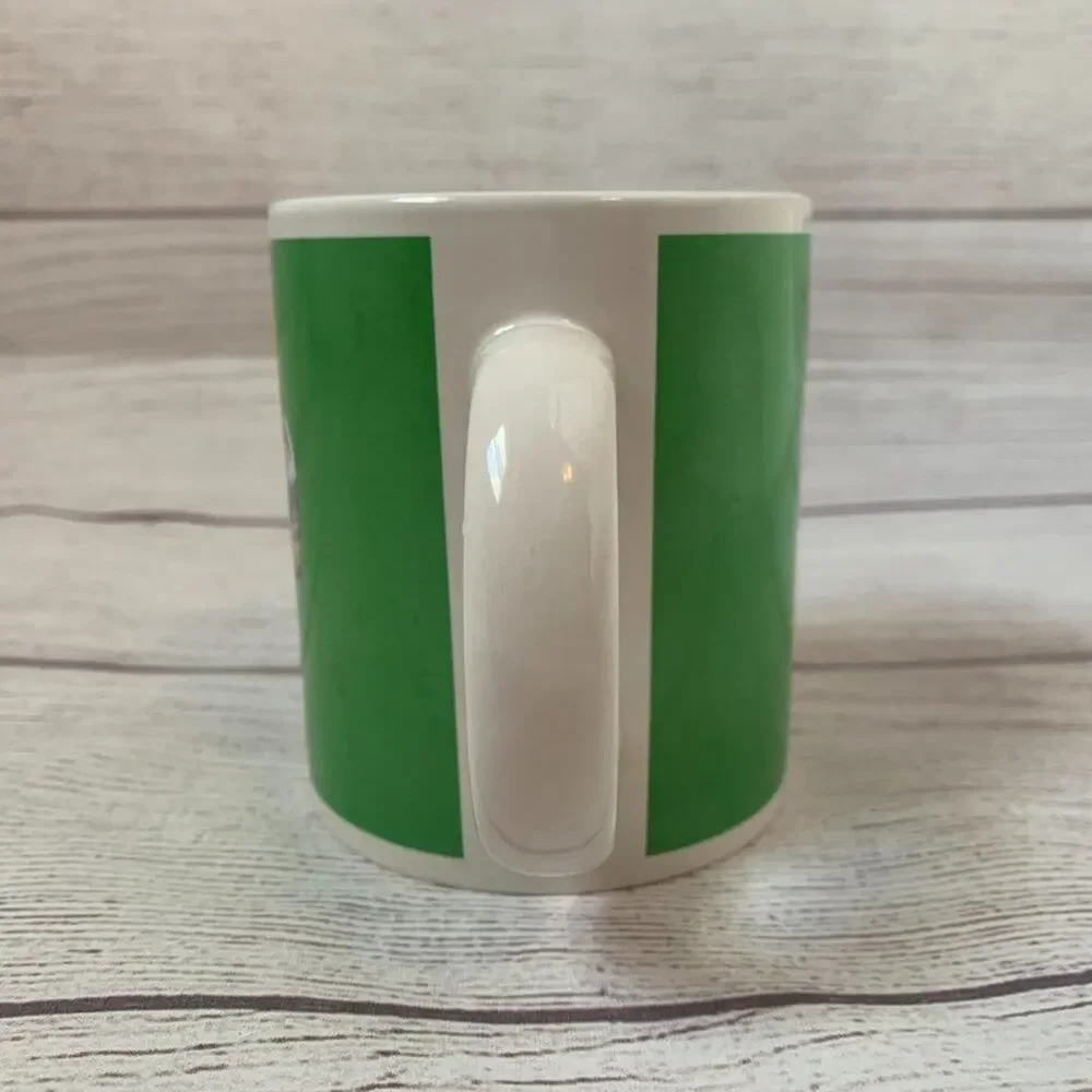 Green M&M Coffee Mug Collectible Mars Cup by Cyrk, Inc. Tea Hot Chocolate